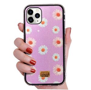 Flower Rhinestone Glitter Phone Case voor iPhone 12 11 Pro X XR XS Max 8 7 6 Plus SE 2020 Diamond achterhoes Cover Nieuwe Fashion Luxur6069330