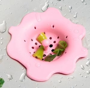 Bloem rioolfilter afvoeren mand gootsteen filters keuken gadgets badkamer zeefjes vloerafvoer badkamer accessoires