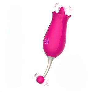 Vibrateur de succion en forme de fleur 10 vitesses Stimulateur de clitoris d'aspiration de sexe oral Vagin Sucer des jouets sexuels pour les femmes