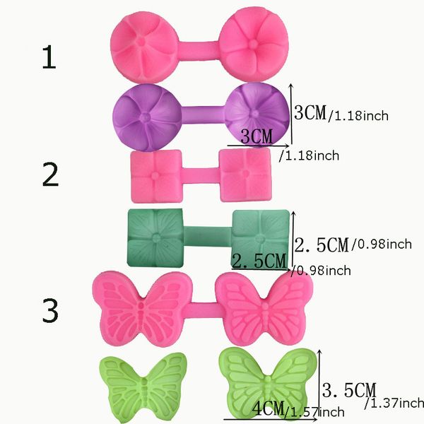 Molde de silicona para flores, moldes para hornear, utensilios para decoración de tortas con Fondant en relieve, moldes para arcilla, caramelo, gelatina, Chocolate, pasta de goma YF0065