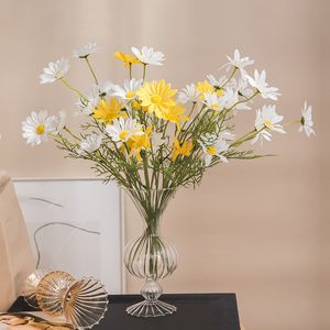 Vase de fleurs pour décoration de mariage pièce centrale en verre vase de fleurs de rose arrangement de table artisanale des vases pour fleurs