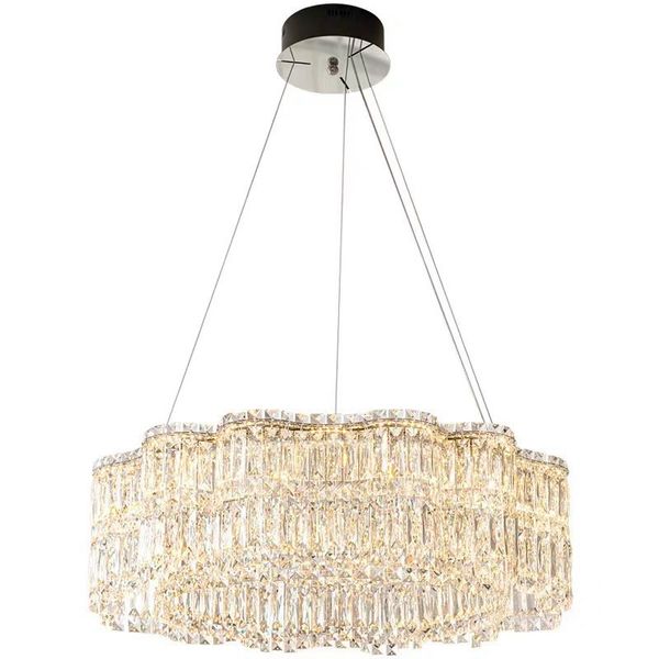 Chandeliers de plafond de luxe Crystal Crystal 2023 LED NOUVELLEURS LAMPS MODERNES PROSIBLES LUSTRANT