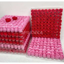 Fleurs 81pcslot fleur artificielle florale séchée séchée de rose de rose mariage christmass mères valentines jour de décoration soap cadeau 230613