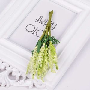 Fleurs Mini pcs/lot PE 20 lavande artificielle pour mariage décoration de la maison bricolage artisanat cadeau couronne de mariée Scrapbooking fausse fleur