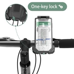 Flowme nouveau support de téléphone portable pour vélo transfrontalier Amazon Clip sur support de vélo en gros