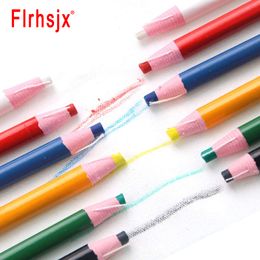 FLRHSJX 6 Colors Corte de marcador de costura cortada lápiz de tiza de lápiz de lápic