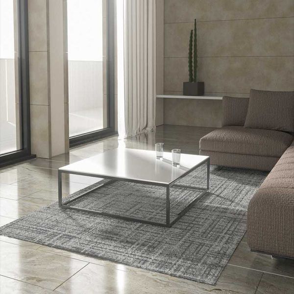 Moelleux Cachemire Tapis Grande Taille Uni Tapis À Rayures Élégantes Dans Le Salon Pas De Fade Personnalisable Lavable Antidérapant Bas 210928