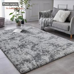 Alfombra grande y esponjosa para sala de estar, alfombra de salón en el dormitorio, alfombras de terciopelo suave, decoración para niños 240226