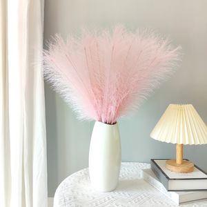 Fluffy Pampas Grass Boho Decor Flower Fake Plant Reed Simulated Wedding Party Kerstmis Decor Artificial Flower