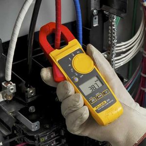Fluke 325 valores eficaces verdaderos medidor de abrazadera AC DC amperimétrico voltímetro profesional amperímetro Digital alicates electricista probador de corriente 2309