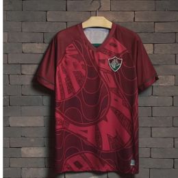 Fluminense 23-24 EveryTeamHasOne Kit Camisetas de fútbol 2024 PH GANSO G.CANO Camisas para hombre MARCELO Local Visitante Tercer uniformes de fútbol Kit para niños
