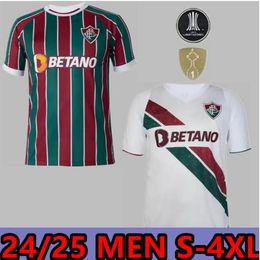 Fluminense Soccer Jersey 2024 Marcelo Fluminense Football Shirt PH Ganso Andre John Kennedy Nino Marquinhos Jhon Arias Jersey 24 25