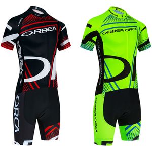 Fluor Green Orbea Orca Bike Jersey Men Women 2024 Fashion Team Pro Cycling Jersey Maillot 20D Bibs Shorts Vêtements