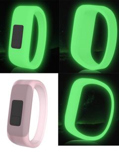 Fluorescentie Sport Polsband voor Garmin Vivofit JR Band Vervanging Zachte Siliconen Bands voor Garmin vivofit 3 Polsband1733306