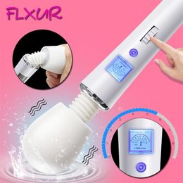Flxur krachtige toverstaf Vibrators voor vrouwen clitoris stimulator av stick g spot massager vrouwelijke masturbator seksspeeltjes voor vrouw 220817