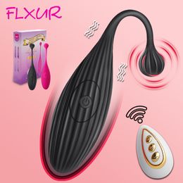 FLXUR draadloze afstandsbediening vibrator slipje vibrerende eieren G-spot clitoris draagbare dildo volwassen sexy speelgoed voor vrouwen