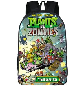 Fly Car Saclepack Plants vs Zombies Day Pack Pvz All Role School Bag Game Packsack Po Rucksack Sport Schoolbag Outdoor Daypack5087664