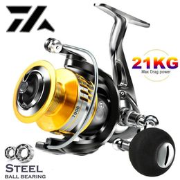 Vliegvissen Rollen2 Merk Metalen Body Zoet- en Zeewater Dual Use Reel Grote Trekkracht Slepen Spinning Duurzaam Karper Zoutwater 231129