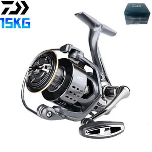 Fly Fishing Reels2 Daiwa DA Spinning Reel 2000 7000 Ultralight Max Drag 15kg 52 1 Surfcasting Saltwater Jigging Reels 231202