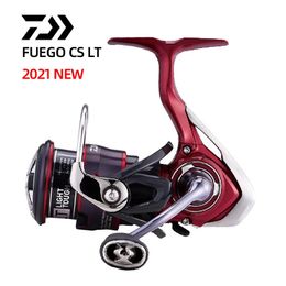 Vliegvismolens2 Daiwa Fuego CS LT Spinning Reel Baitcasting 6 1BB Max Drag 12KG Wiel 231120