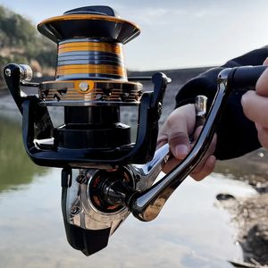 Fly Fishing Reels2 Fishing reel 12000 10000 9000 Metail line cup 30KG Max Drag Long S Saltwater Spinning Reel Coil 230927