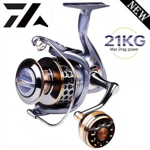 Vliegvissen Reels2 Hoge kwaliteit Max Drag 21KG Spool Visserij-reel Gear 5.2 1 Ratio Hoge Snelheid Spinning Reel Casting Reel Karper Voor Zoutwater 230927