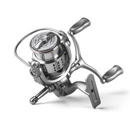 Fly Fishing Reels2 Lure LC 2500M Spool Reel Spinning Metal Bobina Estabilizador Bar 21 BB Max Drag 8kg Jogando 230907