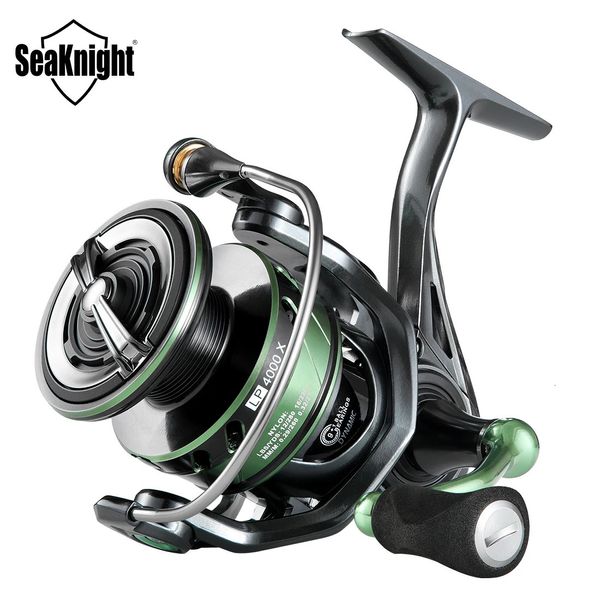 Carretes de pesca con mosca 2 SeaKnight Brand WR III X Series Carretes 5.2 1 Durable Gear MAX Drag 28 lb Carrete giratorio de bobinado más suave WR3 231204