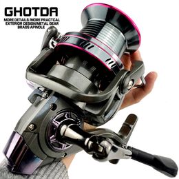 Vliegvissen Reels2 Spinning Reel 2030KG Max Drag Power voor Bass Pike 9000 10000 12000 230904