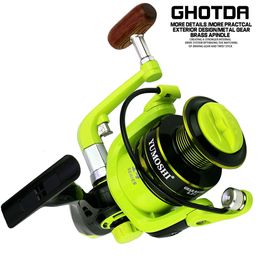 Vliegvismolens2 Spinning Reel OE20007000 Serie Zoutwater Zoetwater Volledig Metalen Gooilijn Karper Spoel Wiel Accessoires 230907