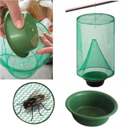 Fly Kill Pest Control Trap Tool herbruikbaar hangende vliegvanger zomer flytrap Zapper Cage Net Garden Supplies8554053