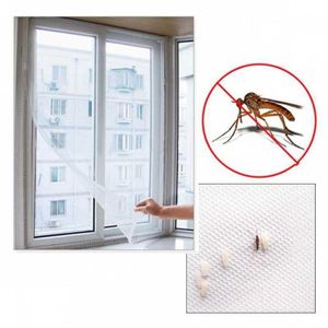 Fly Moustiquaire Fenêtre Moustiquaire Moustique-Mesh Rideau Protecteur Insecte Bug Fly-Moustique Fenêtre-Mesh Screen Sheer Curtains 150 x 130cm SN4523