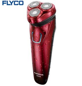 Flyco Professional Doubletrack trois têtes flottantes indépendantes entièrement lavables avec affichage LED Shaver FS3389251240