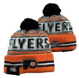 Flyers Hockey Ball Pittsburgh Beanies 2023 Sport Knit Hat Cuffed Cap Hot Team Knits hoeden Mix en match alle Caps Beanie