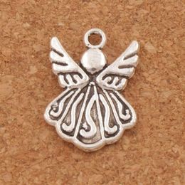 Flying Angel Wing Charms Pendants 120pcs Lot 21 5x15 4 mm Antique Silver L216 RESUISATIONS DE JIANDRES COMPONENTS191I