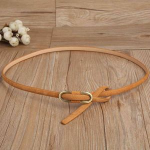 Flying Art Suede Ladi Fashion High Quality Belt Simple DRS Pull Sweater Accsori Leather Belt 2565