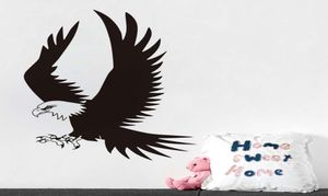 Flying Eagle Wall Autocollants pour le salon Birds Animal Animal ART ART ART DÉCSEMBLES PAPELLES POUR Stickers Home Decoration Accessoires 7939982