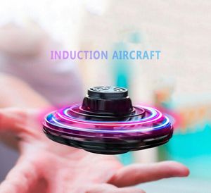 Flynova Flynova Ufo Spinner Toy Kids Portable Flying 360 ° Rotation Shinning Electric / RC Aircraft Light Lights Release Ship Flying Ship Fast Red8270936