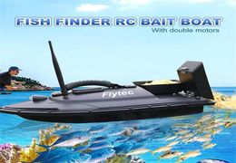 Flytec 20115 herramienta inteligente RC cebo juguete buscador de Motor Dual peces Control remoto barco de pesca T200721272h4881135
