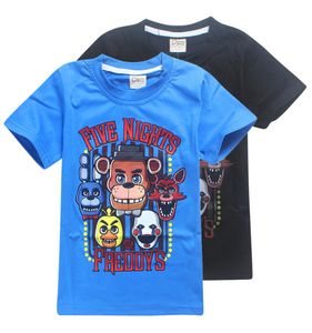 FNAF Kids Tee shirts Vijf Nachten Op Freddy 2 Kleuren 412t Jongens Katoenen t-shirts kids designer kleding SS2145833708