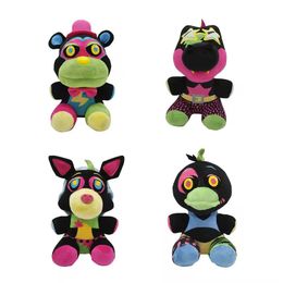 Fnaf juguetes de peluche 22 cm juego cinco noches en Freddy's Bear cocodrilo zorro pato peluche muñecos de peluche al por mayor para máquina de garras