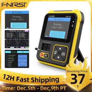 FNIRSI DSO-TC2 Portable Digital Oscilloscope Transistor Tester 2-in-1 multifunctionele multimeter diode spanning LCR Detecteer PWM OUT