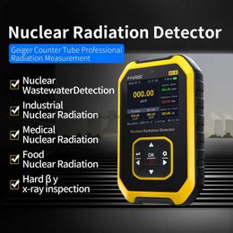 Probador de radiación Nuclear, contador Geiger de FNIRSI-GC01, ionización de radiación de mármol, alarma de dosis Personal, probador radiactivo HKD230826