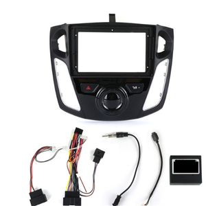 Fo-rd Fo-cus 3 multimedia car radio frame-me, kit de instalación de panel de audio ster-eo, MP5, DVD, 2DIN, 9 pulgadas, 2012-2017