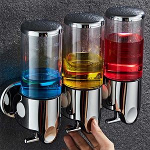 Schuim Zeepdispenser Handdesinfecterend Houder Wandmontage Shampoo Pomp Badkamer Accessoires Draagbare Douche Decoratie Gereedschappen 211130