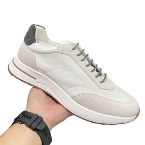 week end walk sneaker LP Sneaker Designers de luxe Chaussures en daim Hommes Femmes Loafe Sports Baskets rétro en cuir Baskets à lacets Lady Walk Sneaker Loro Runner Shoes