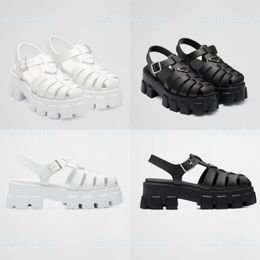 Sandalias de espuma para mujeres Hombres Diapositivas Zapatillas de diseñador Verano Moda de lujo Playa al aire libre Pisos de goma Zapatillas Tendencia Zapatos casuales todo en uno Zapatos de plataforma Baotou