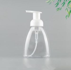 Distributeur de savon en mousse 300ML Distributeur de savon à main en plastique transparent transparent Distributeur de liquide Shampooing Lotion Conteneurs OOA7825