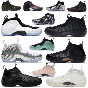 Foamposite One Outdoor Mujer Baloncesto Zapatos de espuma Piso para mujer Penny Hardaway Pure Platinum White Galaxy Paticle Beige Pure Shattered Backboard Trainer Zapatillas de deporte