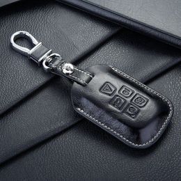 FOB lederen sleutelhanger case cover voor Auto volvo sleutel case shell sleutelhouders portemonnee tassen sleutelhanger accessoires voor volvo cars327L